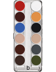 Kryolan Supracolor 12 Colour Palette - Kryolan - Minifies Makeup Store