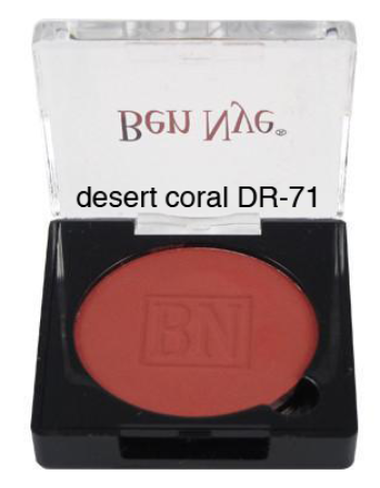Ben Nye Dry Rouge and Contour in Desert Coral - Minifies Makeup Store