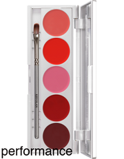 Kryolan 5 Lip Palette - Kryolan - Minifies Makeup Store
