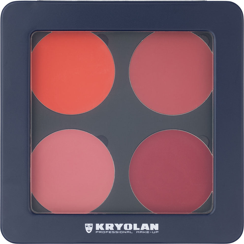 Kryolan Cream Blush Palette 4 Colours