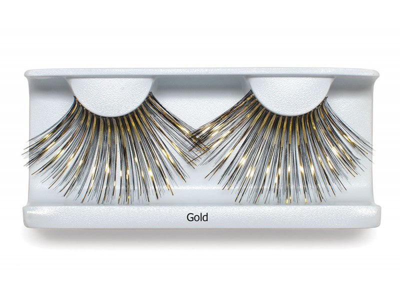 Kryolan Extra Long Tinsel and Black Eyelashes