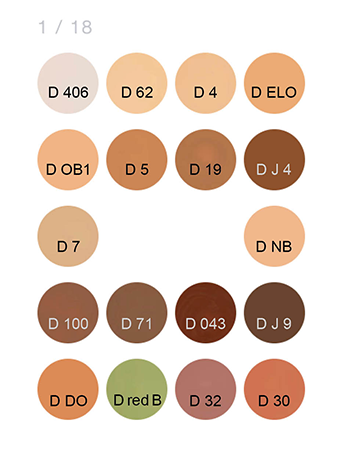 Dermacolor Camouflage Creme Mini-palettes 18 Colours