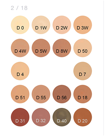 Dermacolor Camouflage Creme Mini-palettes 18 Colours