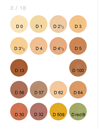 Dermacolor Camouflage Creme Mini-palettes 18 Colours