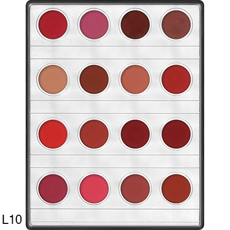 Kryolan Mini 16 Colour Lip Palettes