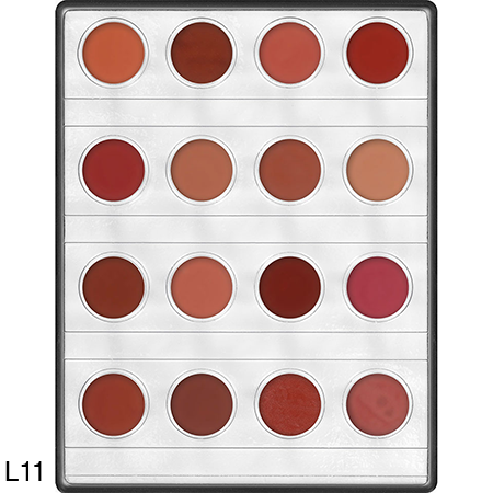 Kryolan Mini 16 Colour Lip Palettes