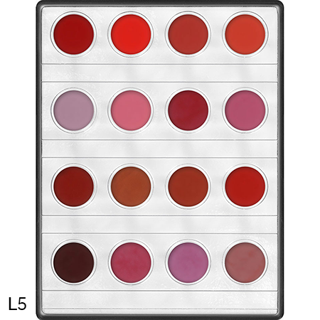 Kryolan Mini 16 Colour Lip Palettes