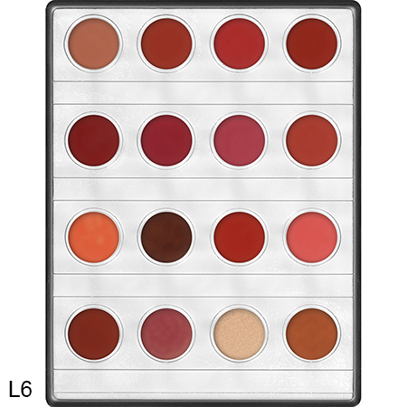 Kryolan Mini 16 Colour Lip Palettes