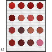 Kryolan Mini 16 Colour Lip Palettes