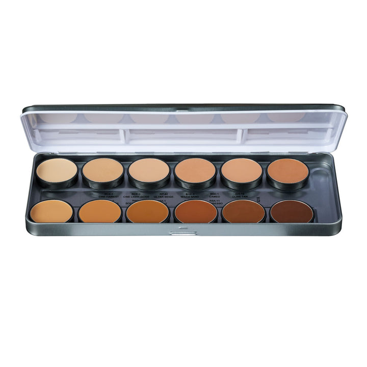 Ben Nye Matte HD 12 Foundation Palette (LFP-12)
