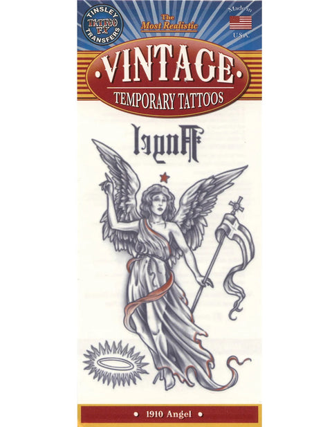 Temporary Tattoo 1910 Angel