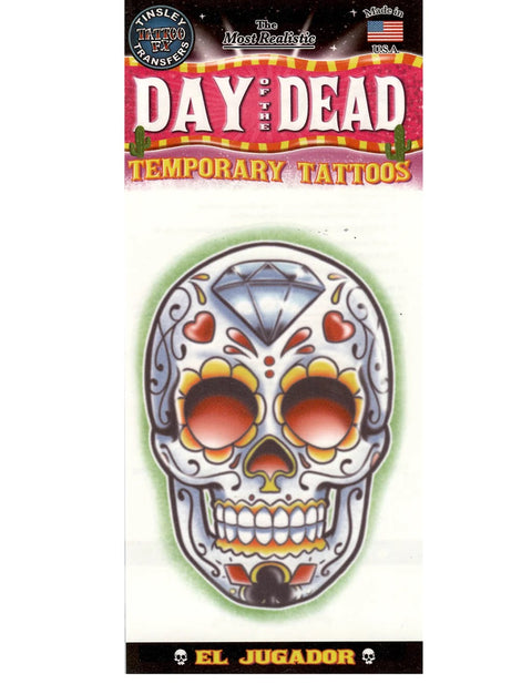 Temporary Tattoo "El Jugador"