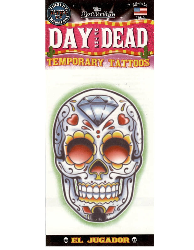 Temporary Tattoo "El Jugador"