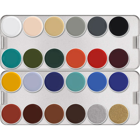 Kryolan Supracolor Palette 24 Colours - Kryolan - Minifies Makeup Store