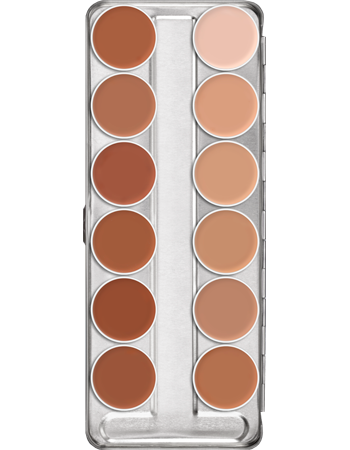 Kryolan Supracolor 12 Colour Palette - Kryolan - Minifies Makeup Store