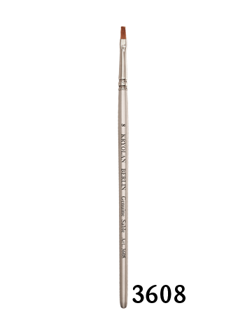 Kryolan Professional Flat Brushes - Kryolan - Minifies Makeup Store