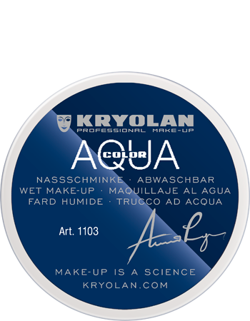 Kryolan Aquacolor White 55ml - Kryolan - Minifies Makeup Store