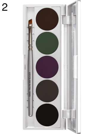 Kryolan Cake Eye Liner 5 Palettes - Kryolan - Minifies Makeup Store