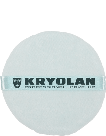 Kryolan Blue Cotton Powder Puff - Kryolan - Minifies Makeup Store