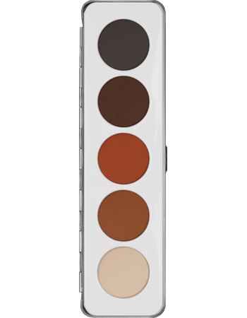 Kryolan Custom Eye Shadow 5 Colour Palette - Kryolan - Minifies Makeup Store