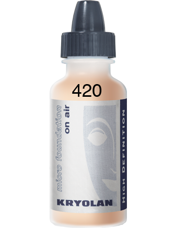 Kryolan HD Micro Foundation on Air