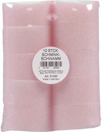 Kryolan Round Make-up Sponge 10 Pack - Kryolan - Minifies Makeup Store