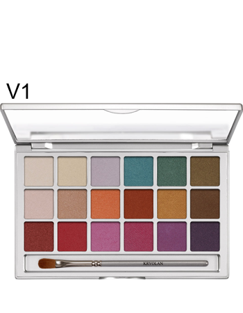 Kryolan Eye Shadow Variety 18 Palette