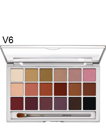 Kryolan Eye Shadow Variety 18 Palette