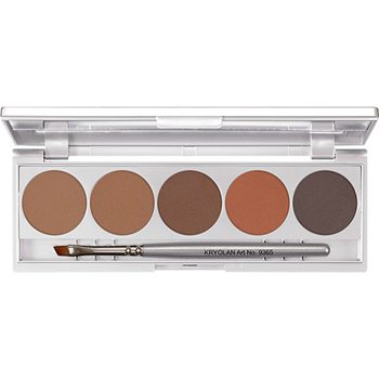 Kryolan Eyebrow Powder Palette - Minifies Makeup Store - Minifies Makeup Store