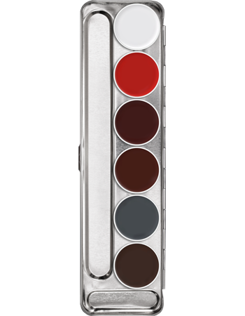 Kryolan Supracolor 6 Colour Palette - Kryolan - Minifies Makeup Store