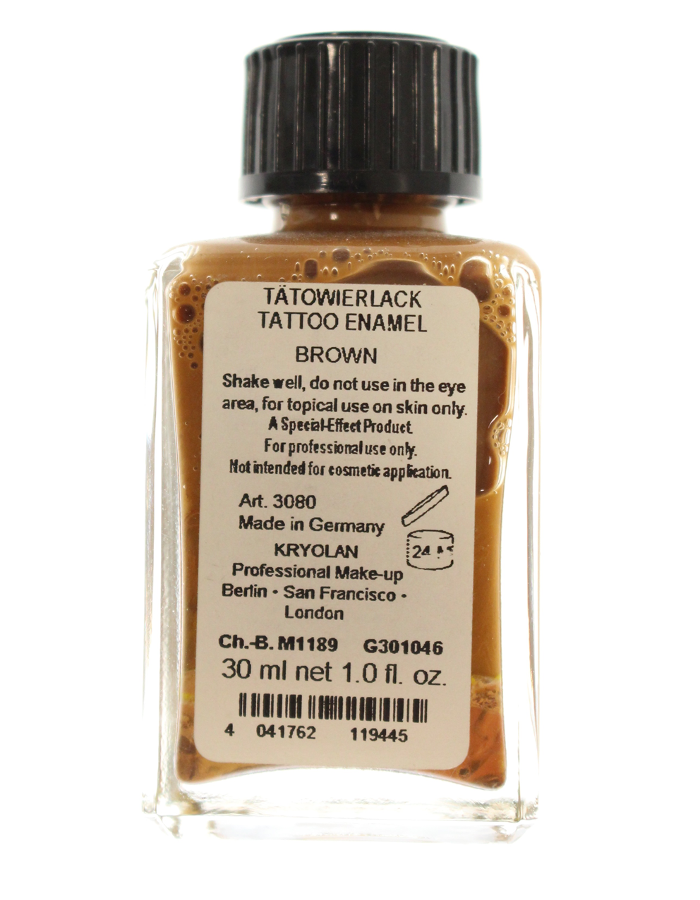Kryolan Tattoo Liquid (DG Class 3) - Kryolan - Minifies Makeup Store