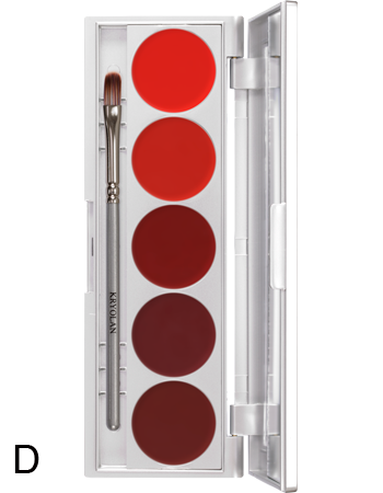 Kryolan 5 Lip Palette - Kryolan - Minifies Makeup Store
