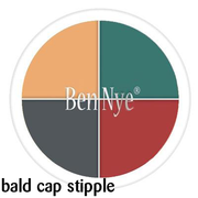 Ben Nye Large SFX Wheel Bald Cap Theme - Minifies Makeup Store
