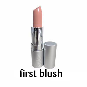 Ben Nye Lipstick in First Plush, a very pale pink shade - Minifies Makeup Store