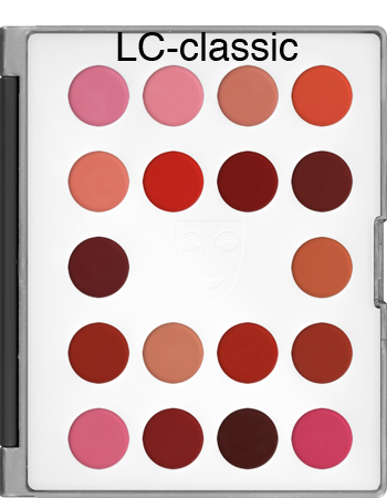 Kryolan Mini 18 Colour Lip Palettes - Kryolan - Minifies Makeup Store