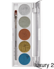 Kryolan Metallique 5 Colour Palettes - Kryolan - Minifies Makeup Store