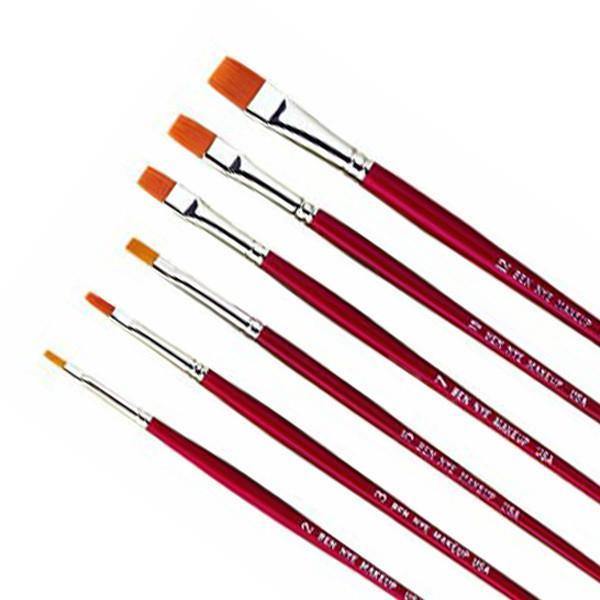 Ben Nye Flat Make-up Brushes - Minifies Makeup Store