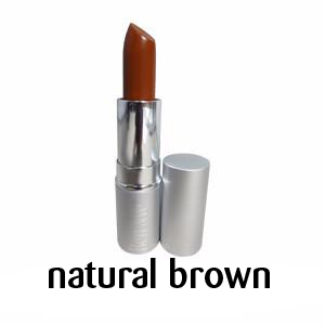 Ben Nye Lipstick in Natural Brown, a nude shade for darker skin tones - Minifies Makeup Store