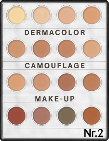 Dermacolor Camouflage Creme Mini 16 Palettes - Kryolan - Minifies Makeup Store