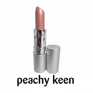 Ben Nye Lipstick in Peachy Keen, a soft peach shade - Minifies Makeup Store