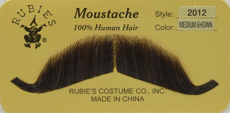 Rubies European Moustache - Kryolan - Minifies Makeup Store