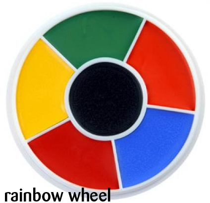 Ben Nye Large SFX Wheel Rainbow Theme - Minifies Makeup Store