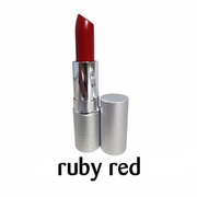 Ben Nye Lipstick in Ruby Red, a deep red shade- Minifies Makeup Store