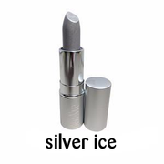 Ben Nye Lipstick in Silver Ice for a silver shimmer effect - Minifies Makeup Store