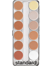 Kryolan Ultra Foundation Palettes 12 Colours - Kryolan - Minifies Makeup Store