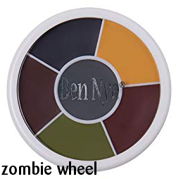 Ben Nye Large SFX Wheel Zombie Theme - Minifies Makeup Store