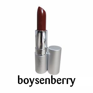 Ben Nye Lipstick in Boysenberry, a deep dark red - Minifies Makeup Store