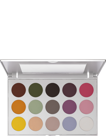 Kryolan Viva Matt 15 Eyeshadow Palette - Kryolan - Minifies Makeup Store