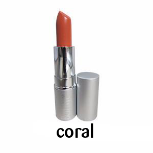 Ben Nye Lipstick in Coral, an orange/red colour.- Minifies Makeup Store