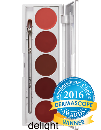 Kryolan Cream Blusher 5 Colour Palettes - Kryolan - Minifies Makeup Store